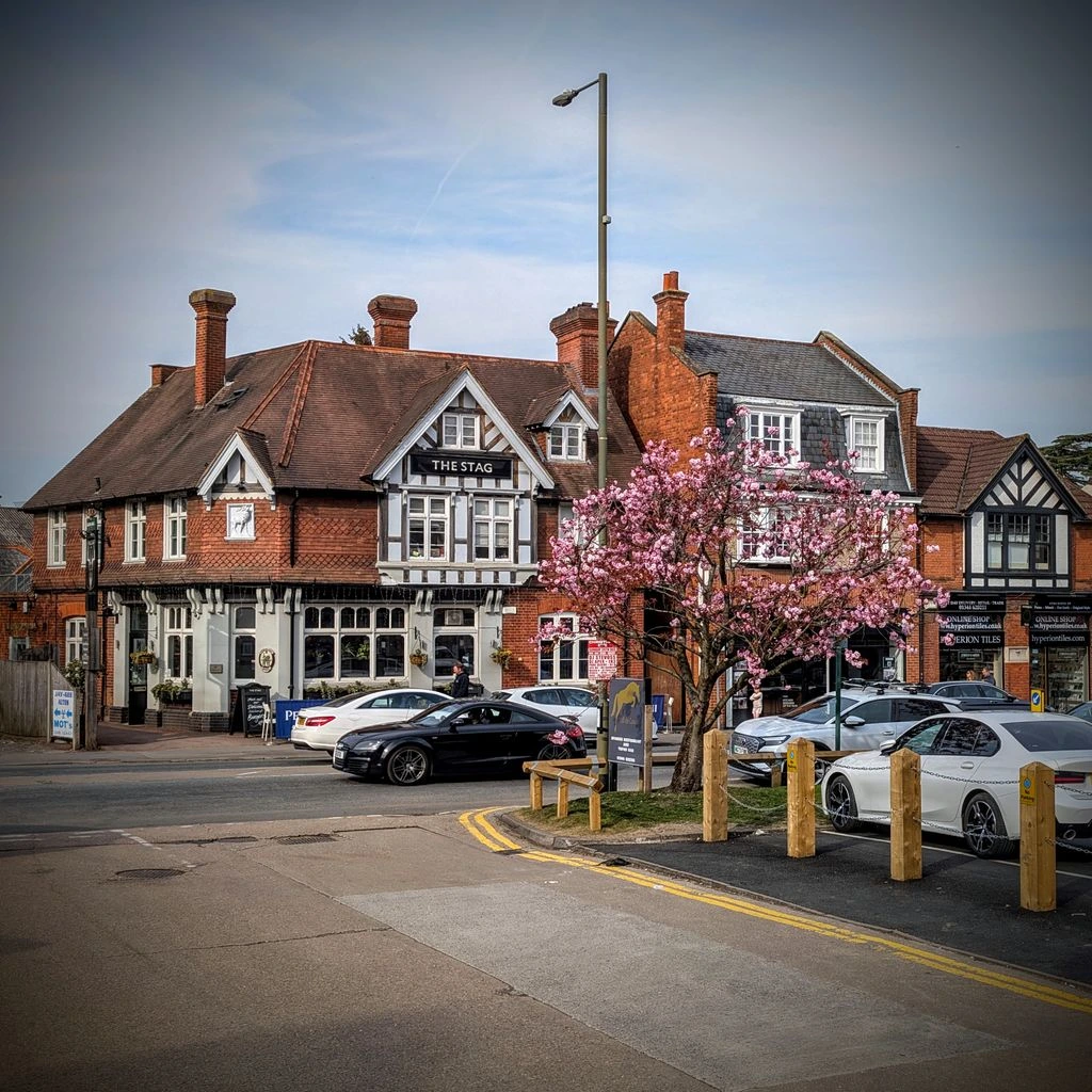 The George and Dragon, Penrith, on a frosty Cumbrian morning.